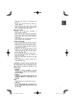 Preview for 5 page of Tanaka THT-210SB Safety Instructions And Instruction Manual