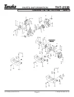 Предварительный просмотр 4 страницы Tanaka THT-2520 Illustrated Parts Manual