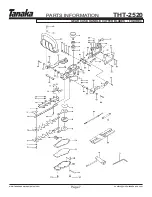 Предварительный просмотр 8 страницы Tanaka THT-2520 Illustrated Parts Manual