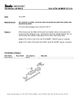 Предварительный просмотр 14 страницы Tanaka THT-2520 Illustrated Parts Manual