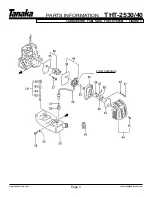 Предварительный просмотр 5 страницы Tanaka THT-2530 Illustrated Parts Manual