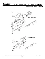 Предварительный просмотр 11 страницы Tanaka THT-2530 Illustrated Parts Manual