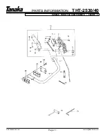 Предварительный просмотр 13 страницы Tanaka THT-2530 Illustrated Parts Manual