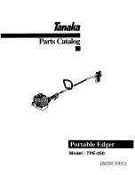 Preview for 1 page of Tanaka TPE-250 Parts Catalog