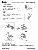 Предварительный просмотр 5 страницы Tanaka TPE-2501 Owner'S Manual