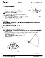 Предварительный просмотр 4 страницы Tanaka TPH-200 Owner'S Manual