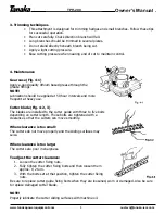 Предварительный просмотр 5 страницы Tanaka TPH-200 Owner'S Manual