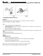 Предварительный просмотр 6 страницы Tanaka TPH-2501 Owner'S Manual