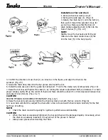 Preview for 3 page of Tanaka TPS-200 Owner'S Manual