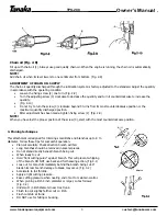 Preview for 4 page of Tanaka TPS-200 Owner'S Manual