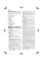 Предварительный просмотр 22 страницы Tanaka TRB 27EAP Handling Instructions Manual