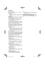 Preview for 44 page of Tanaka TRB 27EAP Handling Instructions Manual