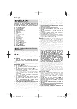 Preview for 58 page of Tanaka TRB 27EAP Handling Instructions Manual