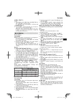 Preview for 69 page of Tanaka TRB 27EAP Handling Instructions Manual