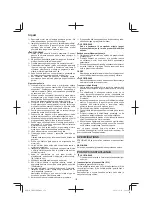 Preview for 178 page of Tanaka TRB 27EAP Handling Instructions Manual