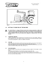 Предварительный просмотр 11 страницы Tanco Autowrap 1300 M Operator'S Handbook Manual