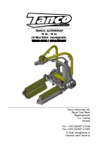 Tanco 1510 Operator'S Handbook Manual preview