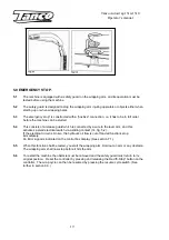 Preview for 19 page of Tanco 1510 Operator'S Handbook Manual