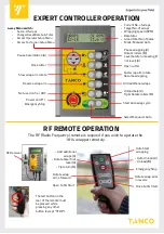 Предварительный просмотр 3 страницы Tanco 1814 S Quick Reference Manual