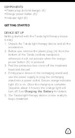 Preview for 7 page of TÄNDA REGENERATE User Manual