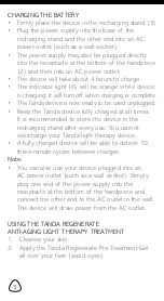 Preview for 8 page of TÄNDA REGENERATE User Manual