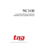 Tanda TXC3150 Installation And Operation Manual preview