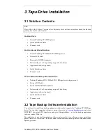 Preview for 9 page of Tandberg Data 220LTO Installation And User Manual