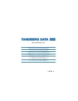 Предварительный просмотр 142 страницы Tandberg Data SDLT220 Product Manual