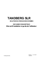 Предварительный просмотр 182 страницы Tandberg Data SLRTAPEDRIVE - Installation And User Manual