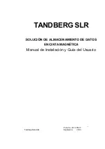 Предварительный просмотр 275 страницы Tandberg Data SLRTAPEDRIVE - Installation And User Manual