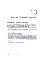 Предварительный просмотр 87 страницы Tandberg Data StorageLibrary T40 T40 Installation And User Manual