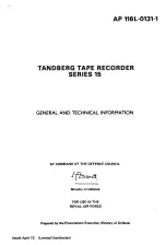 TANDBERG 15 Series General And Technical Information preview