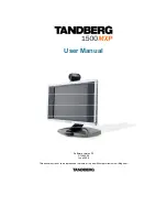 TANDBERG 1500 MXP User Manual preview