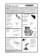 Preview for 5 page of TANDBERG 3000 MXP Profile Installation Manual