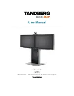 Preview for 1 page of TANDBERG 8000 MXP User Manual