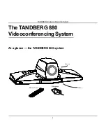 Предварительный просмотр 9 страницы TANDBERG 880 User Manual