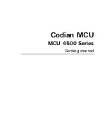 Предварительный просмотр 2 страницы TANDBERG Codian HD MCU 4500 Series Getting Started Manual