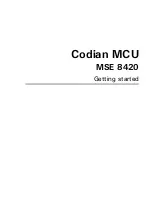 Предварительный просмотр 2 страницы TANDBERG Codian MCU MSE 8420 Getting Started Manual