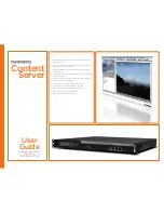 Preview for 1 page of TANDBERG CONTENT SERVER D13898.04 User Manual