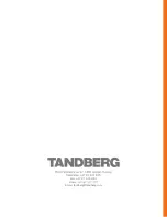 Preview for 30 page of TANDBERG D14041.02 User Manual