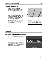 Preview for 21 page of TANDBERG DIRECTOR D5016402 User Manual