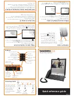 Preview for 2 page of TANDBERG E20 Quick Reference Manual