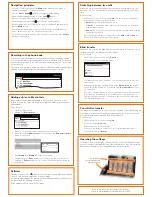 Preview for 3 page of TANDBERG E20 Quick Reference Manual