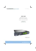 Preview for 1 page of TANDBERG EN5990 User Manual