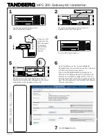 Предварительный просмотр 2 страницы TANDBERG MPS 200 Installation Manual