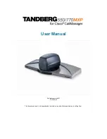 TANDBERG MXP 550 User Manual предпросмотр