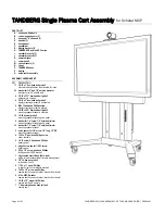 Предварительный просмотр 6 страницы TANDBERG Scholar MXP Assembly, Setup & User Manual