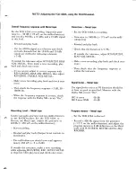 Preview for 3 page of TANDBERG TCD 42OA Alignment Instructions