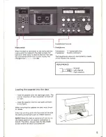 Предварительный просмотр 5 страницы TANDBERG TCD 910 Operating Instructions Manual