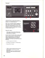 Предварительный просмотр 10 страницы TANDBERG TCD 910 Operating Instructions Manual